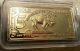 5 Gram Fine Gold Bullion Bar 100 Mills.  999 Pure 24k American Buffalo Bison Gold photo 3