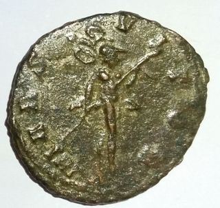 Ancient Roman Empire Bronze Coin Claudius Ii Gothicus 268 - 270 Ad Mars photo