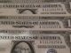 1957 1 Dollar Silver Certificates Consecutive Serial Numbers 16 Near Unc Crisp Small Size Notes photo 3