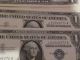 1957 1 Dollar Silver Certificates Consecutive Serial Numbers 16 Near Unc Crisp Small Size Notes photo 5