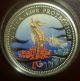 Marine Life Protection 1995 Palau 5$ Silver Proof Coin Multicolor Australia & Oceania photo 1