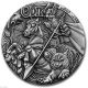 2016 Tuvalu $2 Norse Gods Odin Silver Coin 2 Oz High Relief Perth Australia photo 2