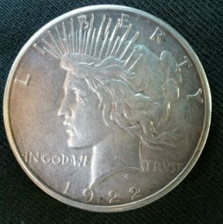 1922 - S Peace Silver Dollar From The San Francisco, photo