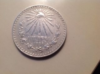 1938 Mexican Peso.  720 Silver photo