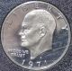 1971 - S $1 Eisenhower Dollar 40 Silver San Francisco Brown Ike Proof No Box Dollars photo 1