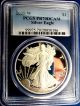 A Perfect 2005 W Pr 70 Pcgs Certified Deep Cameo American Silver Eagle Proof Silver photo 3