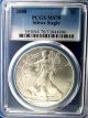 A Perfect 2008 Ms 70 Pcgs Certified American Silver Eagle - Top Grade Silver photo 4