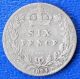 . 925 Silver 1894 Great Britain 6 Pence Victoria Mature Bust Circ Lb 19 UK (Great Britain) photo 1