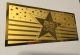 1/10 Gram 24k Pure.  9999 Gold American Flag Wafer Aurum In Protective Sleeve Gold photo 1