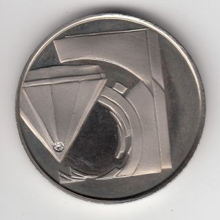 1994 Israel Diamonds Industry W/small Diamond 39mm Co - Ni,  Not To Public photo