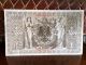 1910 German Empire Huge 1000 Mark Banknote Currency Red Seal Rare Antique Old Europe photo 1