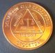 San Joaquin County Delta Coin Club Stockton California Medal Exonumia photo 1