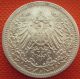 Old Antique Rare Germany 1/2 Mark 1906 A Berlin Silver Empire Wilhelm Ii (ind09) Germany photo 1