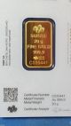 20 Gram Pamp Suisse Fortuna Veriscan Gold Bullion Bar W/ Assay Eligible For Ira Gold photo 2