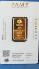 20 Gram Pamp Suisse Fortuna Veriscan Gold Bullion Bar W/ Assay Eligible For Ira Gold photo 4