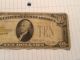 Series Of 1928 $10 Gold Certificate Note Very Fine Fr 2400 Small Size Notes photo 7