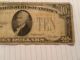 Series Of 1928 $10 Gold Certificate Note Very Fine Fr 2400 Small Size Notes photo 8