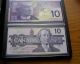 2 10 Dollars Same Serial Number,  Lasting Impression,  Issued By Bank Of Canada Canada photo 6