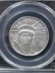 2004 Platinum Eagle Statue Of Liberty $50 1/2 Oz.  9995 - Certified Pcgs Ms 69 Platinum photo 1
