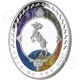 Tokelau 2015 2$ Lunar Year Of The Goat Five Elements Proof Silver Coin Australia & Oceania photo 1