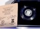 1985 Tenth Ounce Platinum Isle Of Mann Proof Noble Coin 5000 Made W Box & Cert Platinum photo 1