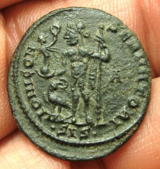 Constantine I - Ae Follis - Iovi Conservatori - Ric 15,  Siscia photo