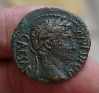 Augustus - Alter Of Lugdunum,  Scarce Ancient Roman Bronze As,  Circa.  10 A.  D. photo