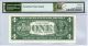 Fr.  1621 $1 1957 B (v - A) Silver Certificate Pmg Gem Uncirculated 66 Epq 1 Of 2 Small Size Notes photo 1