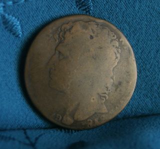 Naples Sicily 1810 Italian States 3 Grana World Coin Italy Joachim Murat Rare photo