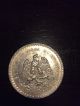 1944 Mexico Un Peso Silver Foreign Coin Mexico photo 1