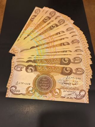 Iraqi Dinar 50 X 1000 Total 50000 Unc photo