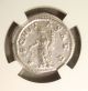Ad 222 - 235 Severus Alexander Aequitas Rev.  Ancient Roman Silver Denarius Ngc Xf Coins: Ancient photo 1