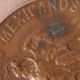 Mexico 20 Centavos Bronze Coin 1935 - Mo Fair / Circulated - Key Date Rare North & Central America photo 9