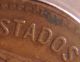 Mexico 20 Centavos Bronze Coin 1935 - Mo Fair / Circulated - Key Date Rare North & Central America photo 8