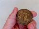 Radio Marconi - Vintage Commemorative Small Bronze Medal - Rare & Very Collectible Exonumia photo 3