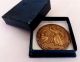 Radio Marconi - Vintage Commemorative Small Bronze Medal - Rare & Very Collectible Exonumia photo 4