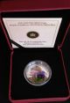 2013 $20 Canada Purple Coneflower With Venetian Glass Butterfly - W/case & Coins: Canada photo 2