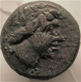 Ancient Greek Coin/tauric Chersonese/pantikapaion/apollo/bow In Case photo