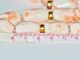 Antique Pink Angel Skin Coral Double Necklace - Carved Coral Flower Clasp 220g Asia photo 7