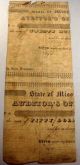 1862 $5 Cottonpledged Jackson Mississipi Bank Note Printed On Mississipi Bond Paper Money: US photo 1