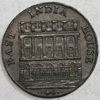 1793 East India House Conder 1/2 Penny Token Huddersfield D&h 15 (16032415r) photo