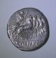Silver Denarius - - C.  Vibius Pansa / Quadriga Coins: Ancient photo 1
