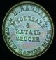 1862 Civil War Token - L.  H.  Randall - Grocery - Grand Rapids,  Michigan Exonumia photo 1