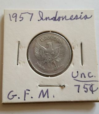 Indonesia 10 Sen 1957 Estate Find photo