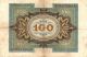 Xxx - Rare German 100 Mark Weimar Banknote From 1920 Rare 7 No F Con Europe photo 1
