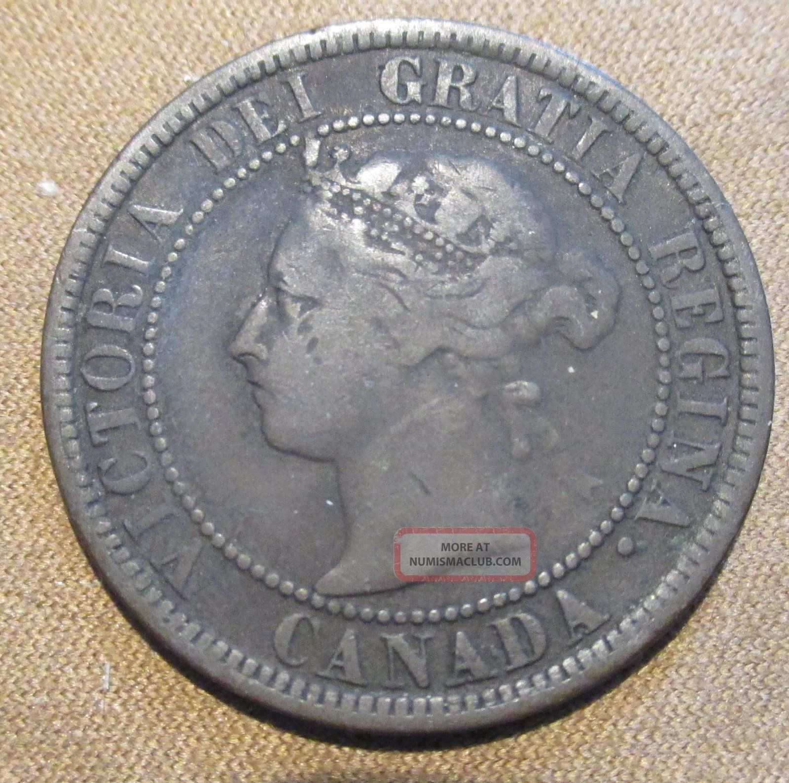 1888 1c Canada Cent Coins: Canada photo