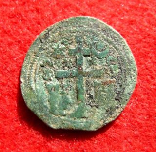 Stephen V - 1270 - 1272 Rare Uncleaned Coin Hungary - Slavonia Banovac photo