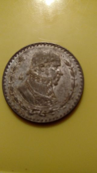 Mexico 1953 Un Silver Peso photo