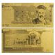 Middle East 100000 Rials Banknote 24k Gold Khomeini Uncirculated Paper Money Middle East photo 1