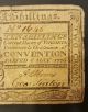Extremely Rare 10 Shilling Virginia Colonial Note 6 May 1776 Paper Money: US photo 1
